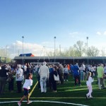 inaugurazione del campo sportivo di Ponte della Pietra (PG)