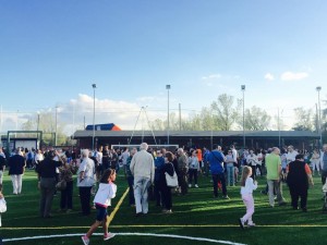 inaugurazione del campo sportivo di Ponte della Pietra (PG)